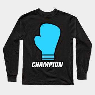 Athletic champion workout and gym t shirt for athletes and sportsperson. Long Sleeve T-Shirt